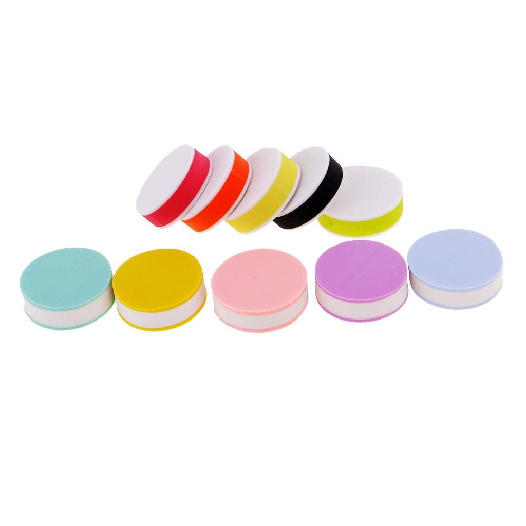 10 Piece Multicolor Round Rubber Stamp Carving Block for Scrapbooking DIY Rubber Stamp Craft 25mm |Crafts | Stamping & Embossing | Stamps