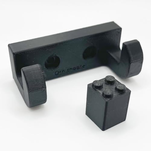 3Dudes & Dad Wall Mount Display Bracket compatible with LEGO® Icons Dune Atreides Royal Ornithopter - Custom Designed Storage Hook for Set 10327 - 3D Printed Plastic - Supplied With Mounting Hardware