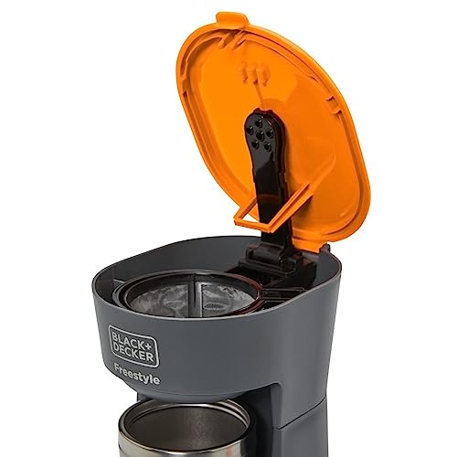 Black Decker Cafeteira Individual, Freestyle, Prática e Compacta, Modelo CM01, 127V