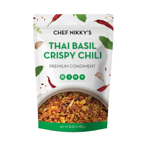 CHEF NIKKY'S THAI BASIL CRISPY CHILI - Thai Basil Flavor