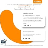 Colchão Queen Emma Original – 10 anos de garantia, qualidade premiada ao redor do mundo – (158x198cm). glide