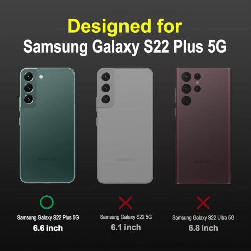 Image of MOBILOVE PU Leather Flexible Shockproof Design Back Case Cover for | Samsung Galaxy S22 Plus 5G (Brown)