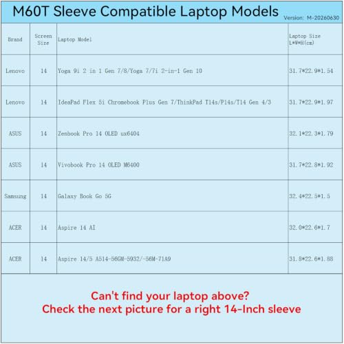 Image of Smatree M60TP Hard Protective 14 inch Laptop Case for Samsung /Lenovo /ASUS | Compatible for Samsung Galaxy Book Go, Lenovo ThinkPad P14s /T14s /IdeaPad,ASUS Vivobook /Zenbook,ACER Aspire 14,Pink(X8255TP)