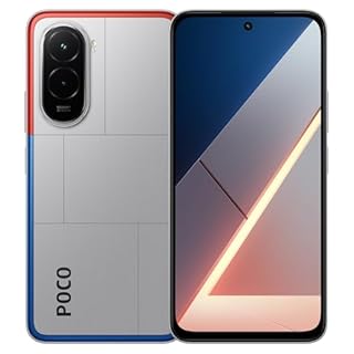 XIAOMI POCO M7 4G Smartphone 8GB+256GB Massive 7000mAh Batteria 6.9" FHD+ Display 144Hz AdaptiveSync Refresh Rate Powerful Snapdragon 685 Clear 50MP AI Dual Camera,with Charge (Sliver