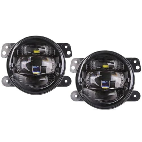 Phares antibrouillard Jeep Wrangler JK LJ feux de croisement route auxiliaires