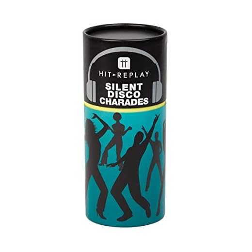 Talking Tables Silent Disco Music Game | Dipsticks Charades Games para niños y Adultos | Bailar, Cantar, Ideas de actuación para Toda la Familia, Relleno de Calcetines, Fiesta en casa, 13+,