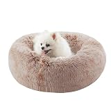 BedStill Cama calmante de 23 pulgadas para perros pequeños, se adapta a mascotas de hasta 25