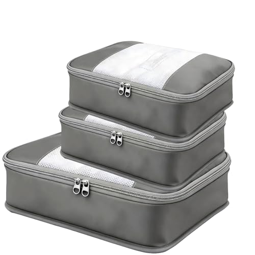 Packing Cubes for Travel - Luggage Organizer Bags for 24" Suitcase Clothes Accessories Storage Travel Organizer Cubes for Luggage 1/2X1PACK+1/4X2PACK