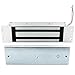 Recessed Magnetic Lock for Access Control, 500KG 1200lbs Holding Force Flush Mount Electromagnetic Lock, Fail Safe DC 12V Waterproof for Wood Metal Fire Doors