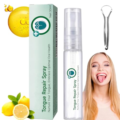 Spray Reparador de Lengua, Glosshield, para Lengua Blanca y Boca Seca, 2 veces al día (1 unidad)