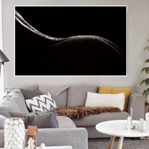 Peinture pour salon moderne avec silhouettes de femmes sexy