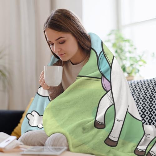 Couverture licorne douce 150x200cm, le cadeau idéal pour petits et grands - 7
