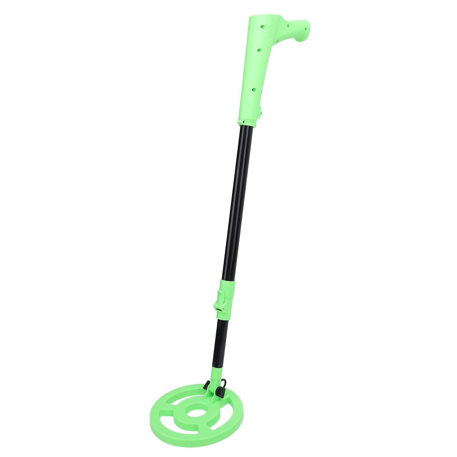 Rilevatore di Metalli Con Bobina da 6 Pollici, Localizzatore di Monete D'Oro Regolabile In Lunghezza da 26 A 37,4 Pollici, Display Lcd, Puntatore Metallico Portatile, per Bambini E Adulti