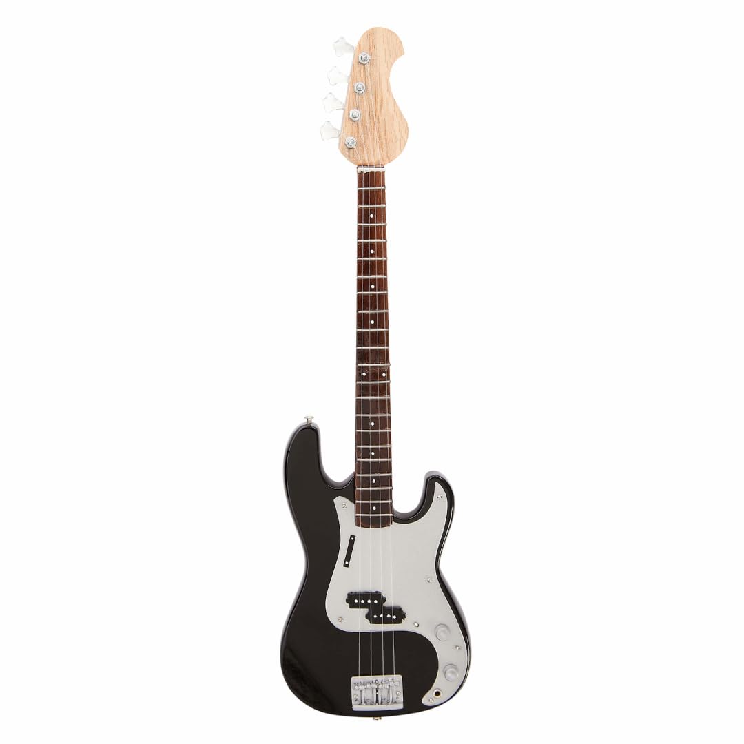 Phil Lynott (Thin Lizzy) : réplique de guitare miniature – Cadeaux de musique – Fait à la main ornementale échelle 1/4 – Comprend une boîte de présentation, une étiquette de nom et un support de