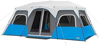 CORE 6 Person / 9 Person / 10 Person / 12 Person Lighted Instant Cabin Tents (12 Person)