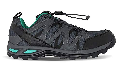 I-RUNNER Men Explorer Black Leather/Mesh 6.5 X-Wide (4E) US