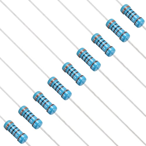 PATIKIL 50Pcs 3K Ohm Resistor 1W 1% Metal Film Fixed Resistor