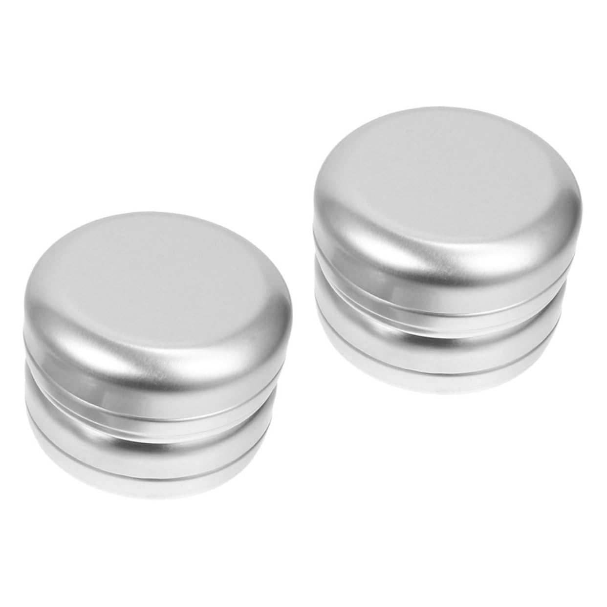 HOLIDYOYO 4Pcs Portable Aluminum Soap Cases Multi Function Makeup Boxes for Travel Lightweight for Storing Lotions Creams and Ointments