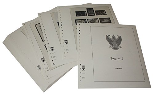 Feuilles pré-imprimées Thaïlande 1995-1996 LINDNER album timbre