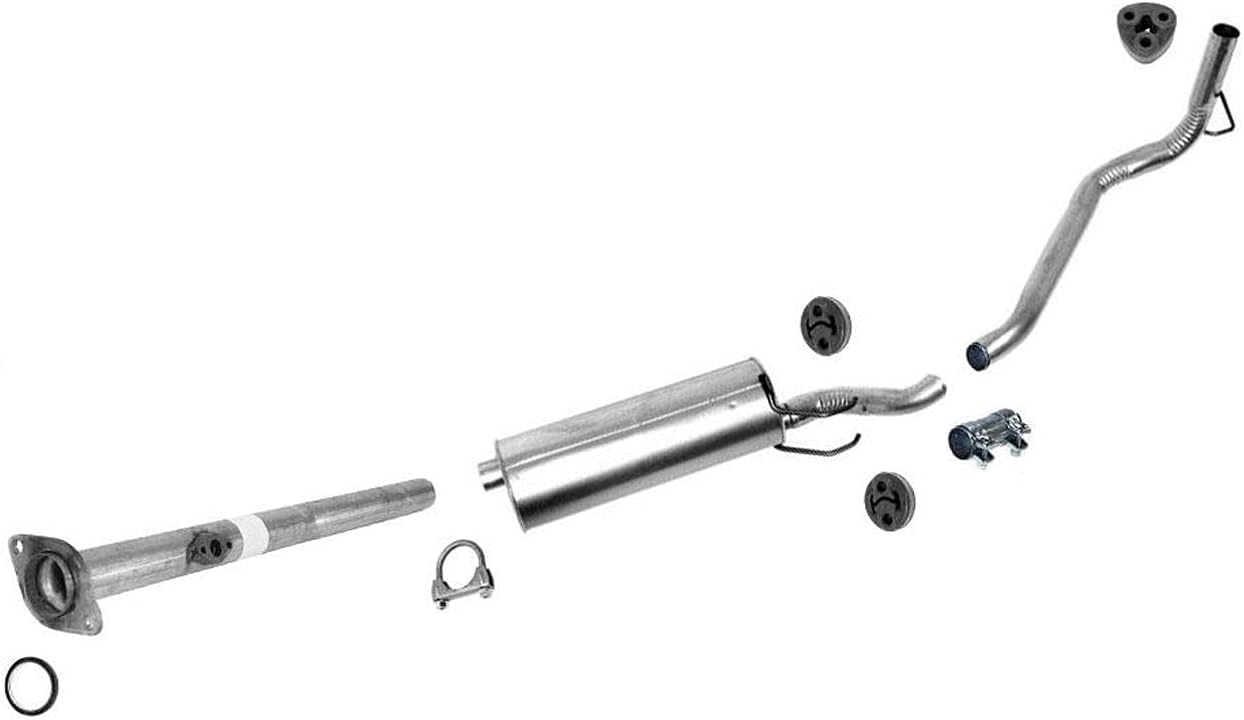 Replacement Parts For 1999 2000 Toyota Tacoma With California Emissions 2.4 2.7 Muffler Exhaust System