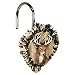 River's Edge Products Antler and Deer Shower Curtain Hook Set