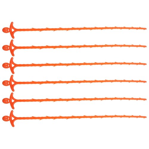 Angoily 6 Piezas Herramienta Flexible de Plástico para Limpieza de Desagües en Fregaderos y Baños, Movimiento en Esquinas, Adecuado para Eliminar Cabello y Residuos Color Aleatorio