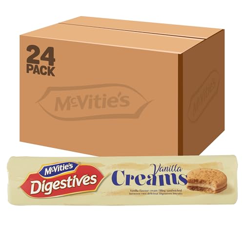 Image of McVitie's Digestives Creams Vanilla Biscuits, 168 g (24 Pack)