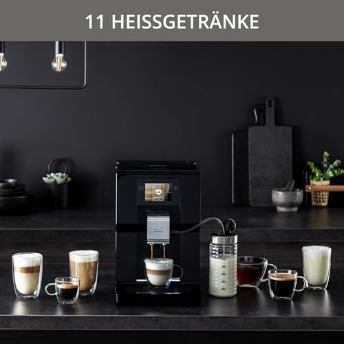 Krups EA8738 Intuition Preference Kaffeevollautomat inkl. Milchbehälter | Smartphoneähnlicher Farb-Touchscreen | Smart Slide Technology | intuitives Lichtsystem | 11 Getränke | OTC-System - 6