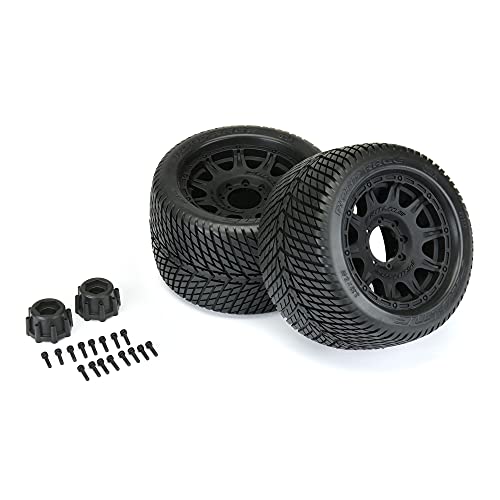 Pro-Line Racing 1/8 Road Rage F/R 3.8" Mt Tires Mounted 17Mm Blk Raid 2 Pro117710 #TOP2