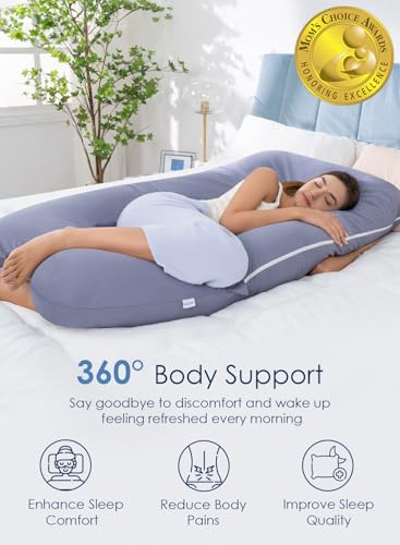 Queen Rose 144-5 Pregnancy Pillow, U Shaped Full Body Pillows thumb #1