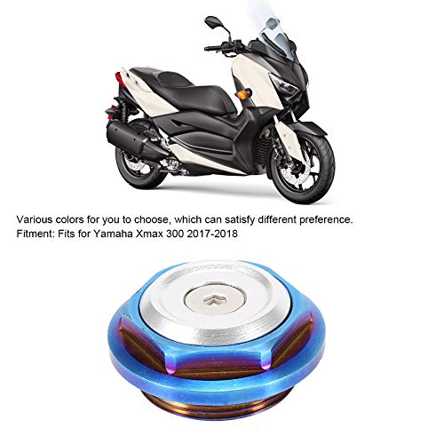 Tampa de combustível, capa de óleo de motor durável resistente à colisão, capa de motocicleta de ins
