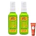 Produktbild Anti Brumm Naturel Pumpspray 2x 75 ml I Schutz gegen Mücken und Zecken I auf natürlicher Basis I Mückenspray I Für zu Hause, Reisen I pflanzlich I Für Kinder ab 1 Jahr I Spar-Set plus Pharma Perle