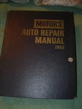 Motor's Auto Repair Manual  1968
