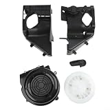 Für Gy6 150cc Lüfter und Abdeckung Set Schwarz ABS-Kunststoff für Gy6 150cc