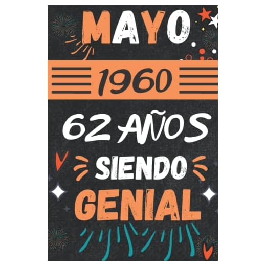 CUADERNO, Octubre 1960, 62 Años Siendo Genial: Regalo de 62 cumpleaños para mujeres y hombres, ideas de 62 cumpleaños... un cumpleaños... divertido, ... regalo de 62 cumpleaños para él/ella.