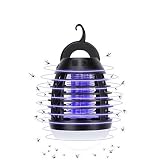 Zeltlampe Haofy Insektenvernichter Elektrisch, 2-in-1 Campinglampe