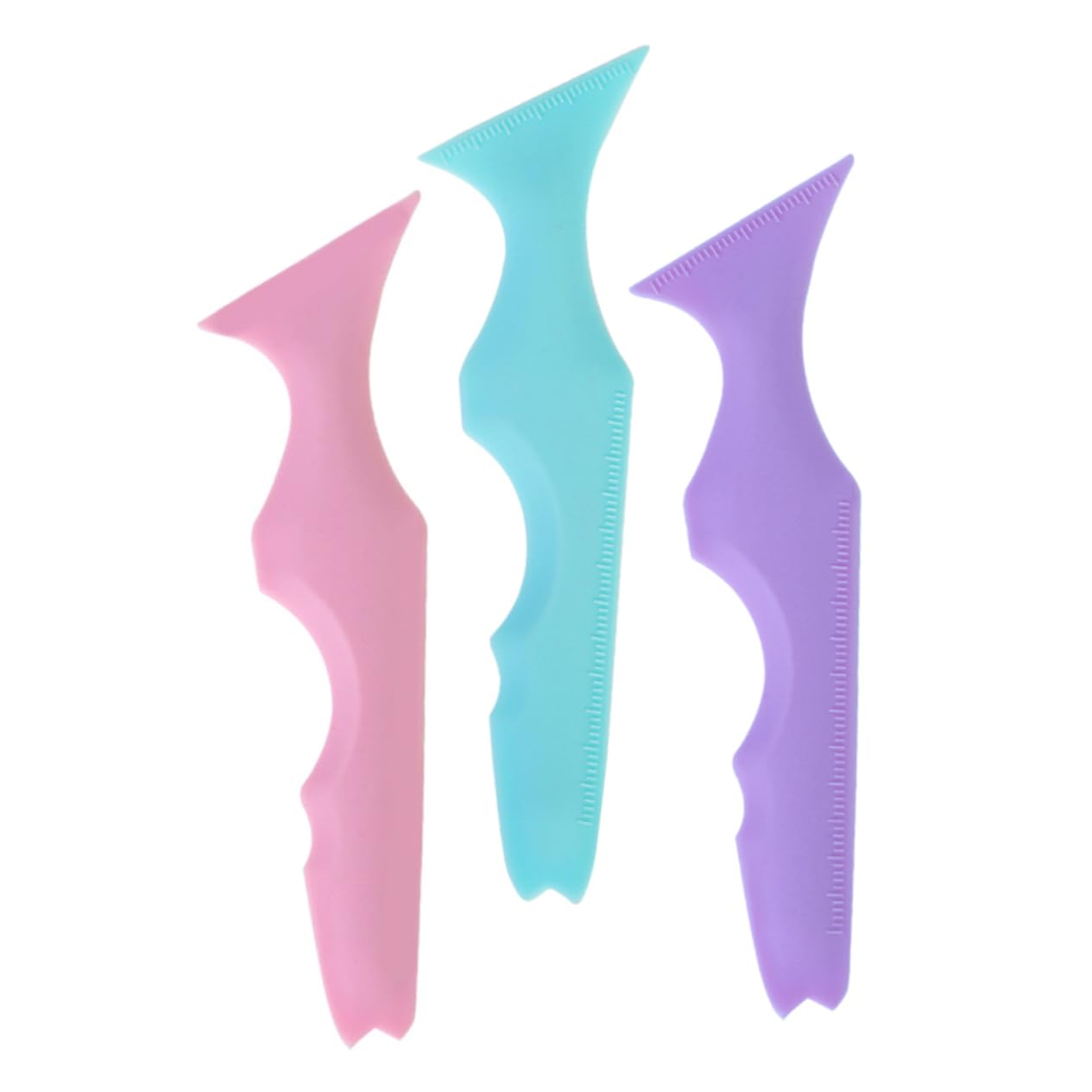 Healeved 9pezzi Stencil Silicone Per Eyeliner Strumento Riutilizzabile Per Applicazione Precisa Makeup Per Sopracciglia Principianti e Professionisti