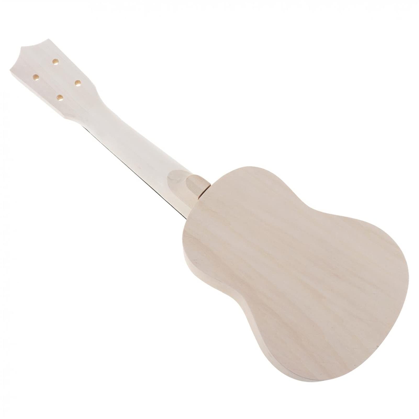 Ukulele koncertowe Początkujący Ukulele 21- calowy Zestaw Do Samodzielnego Wykonania Sopranowego Ukulele Lipa Hawajska Gitara Z Otworem W Kształcie Serca Ręcznie Malowany Obraz