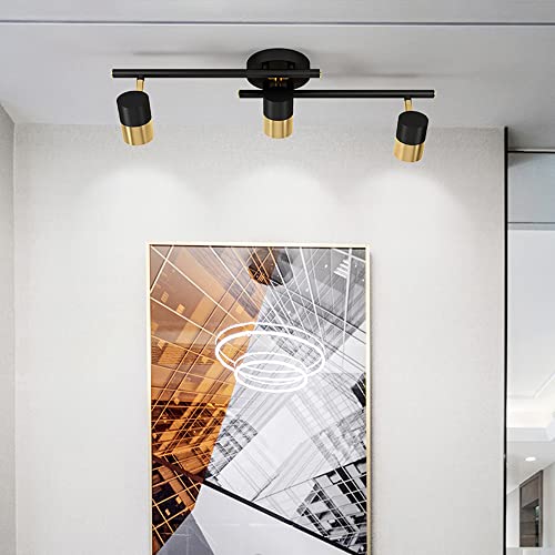 Spot de plafond réglable GU10 rail fixe pour couloir - 4
