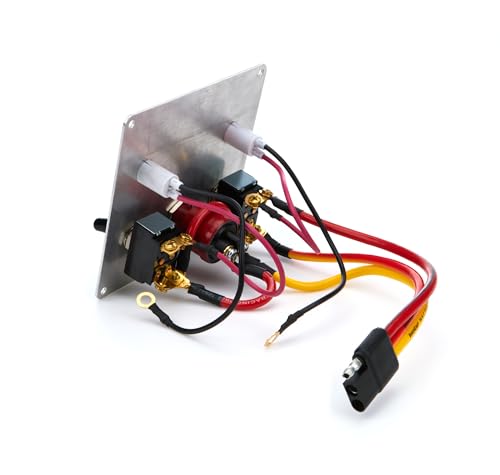 Image of QuickCar Racing Products 50-022 4-3 /8 inch High Ignition Switch with 2 Indicator Lights