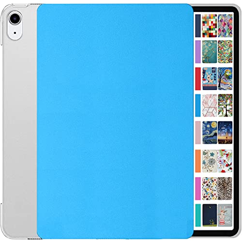 Image of DuraSafe Cases for iPad 8.3 Inch Mini 6 Generation 2021 [ Mini 6th Gen ] A2567 A2568 A2569 MK7M3HN /A MLWL3HN /A MK7R3HN /A MK7P3HN /A MK7T3HN /A Slim Hard Shell Protective Stand Cover - Blue