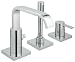 Produktbild Grohe 19316000 Allure 3-Loch Einhand-Wannenkombination / Oberbau