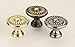 Ornate Mushroom Knob Finish: Shaded Bronze, Size: 1.56" H x 1.56" W x 1.19" D