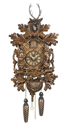 Trenkle Quartz Cuckoo Clock Hunting Clock, with Music