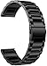 YOUkei Compatible with Garmin Venu Sq 2 bands, Stainless Steel Metal Replacement Strap Bracelet Compatible with Garmin Venu Sq Smartwatch/Venu Sq 2 / Venu 2 Plus Smartwatch 2022 (Black)