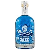 Sea Shepherd | Blue Ocean Gin | Mit Noten von Zitrusfrüchten und Beeren | Inspiriert von den Tiefen des Ozeans| 700ml | 43% vol.