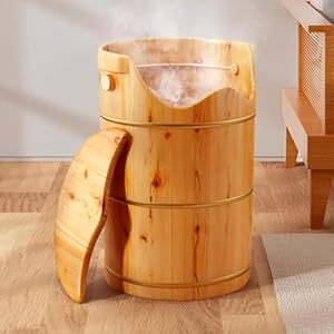 Tt-Yec Drewniana Wanna do Stóp H60CM