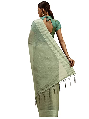 Image of AKHILAM Women's Casual Fancy net Solid Saree with Unstitched Blouse Piece(NIYATI44 M Parent)