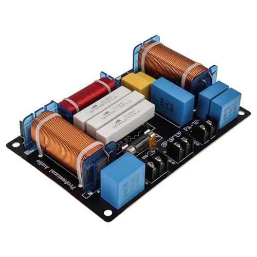 Crossover à 3 voies 700W filtre audio passif 4-8 Ohm diviseur fréquence acoustique double basse