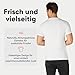 FM London Herren-t-Shirt (3/5er-pack) Herren T-Shirt, Weiß (3er-Pack), L